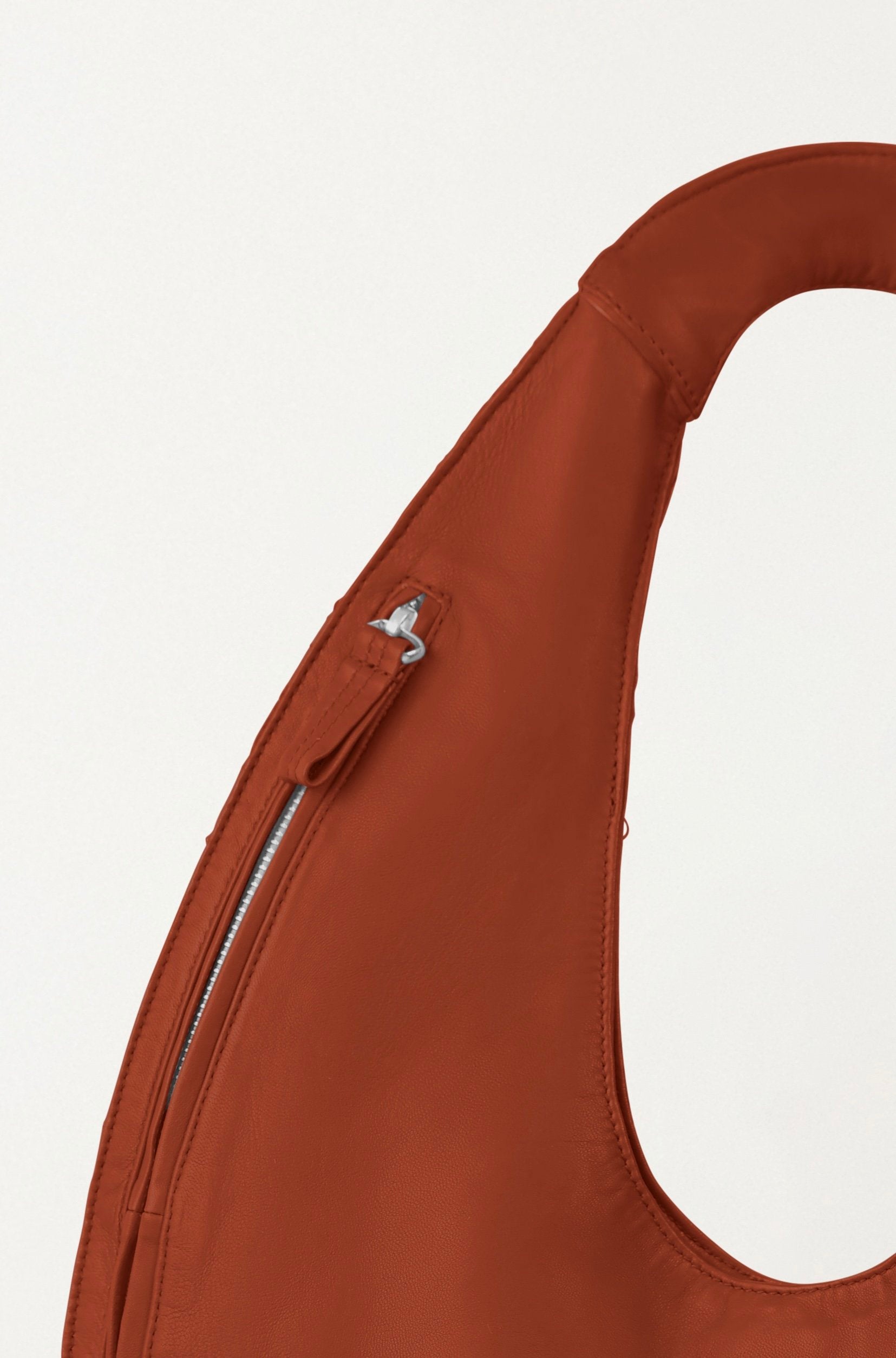 Bivalda Shoulder bag (big size) Dark Pumpkin