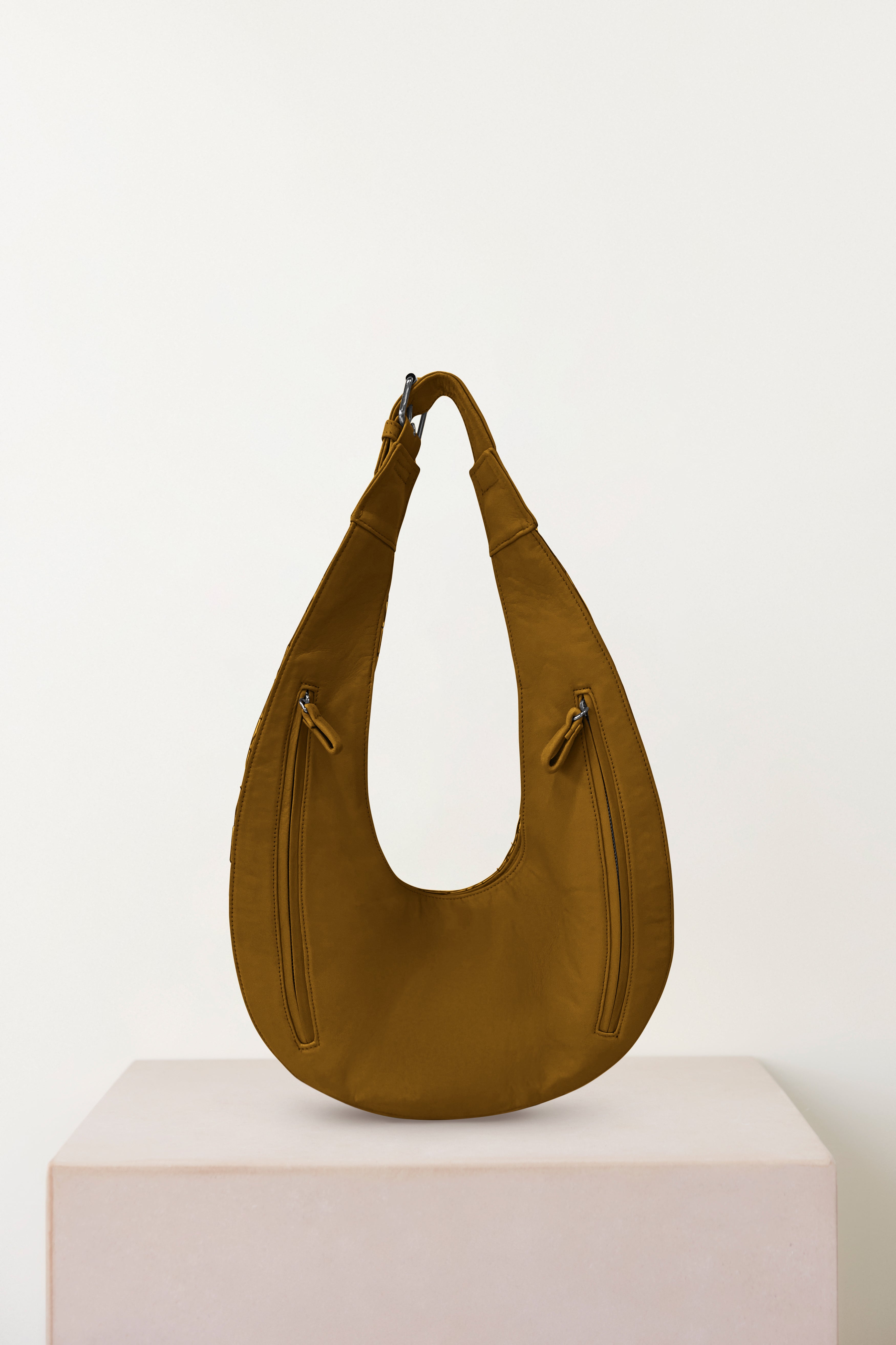 Bivalda Shoulder bag ( medium size)  Mustard