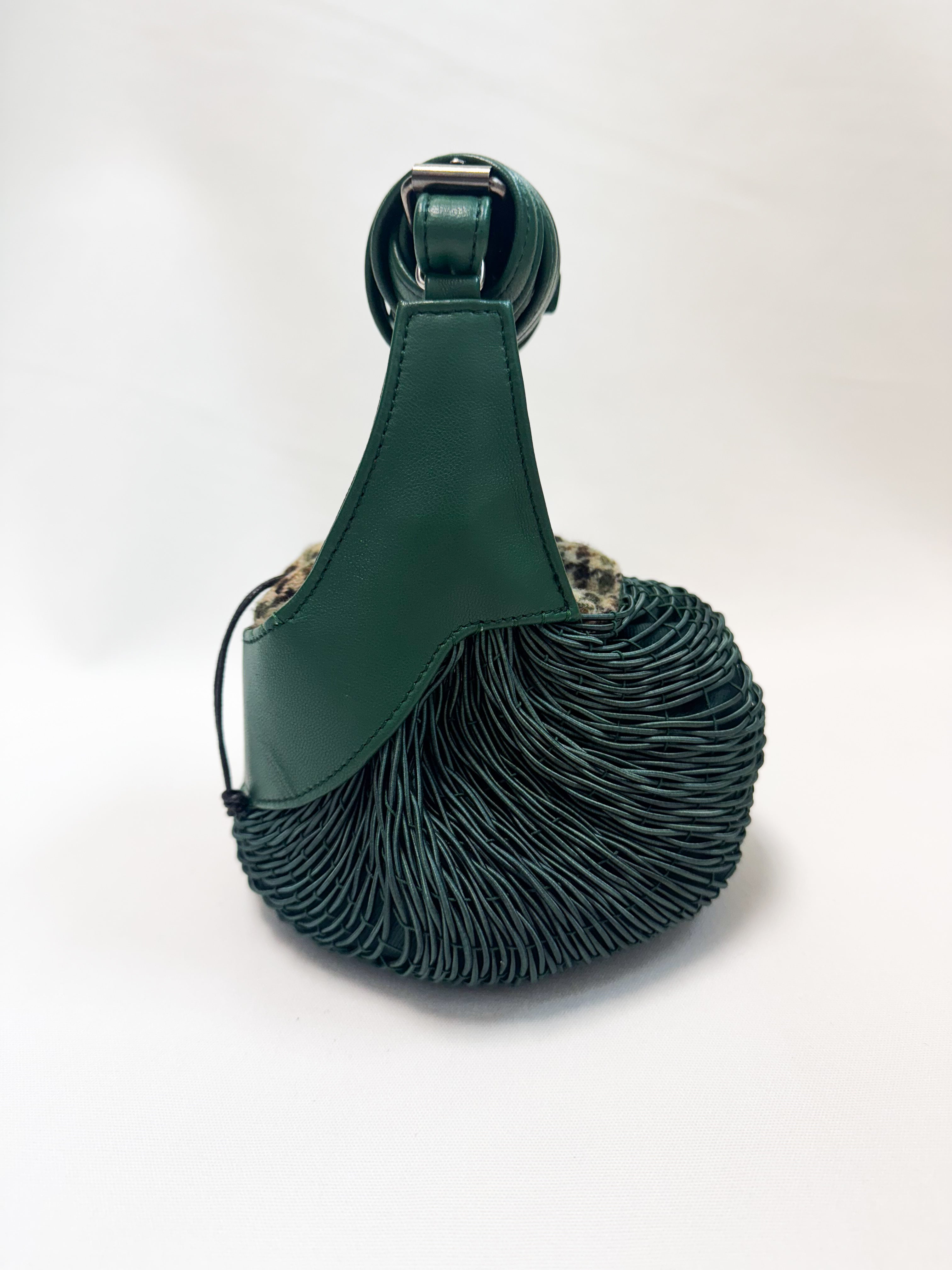 LUZIO Bowl- Limited Edition - Green+ tweed