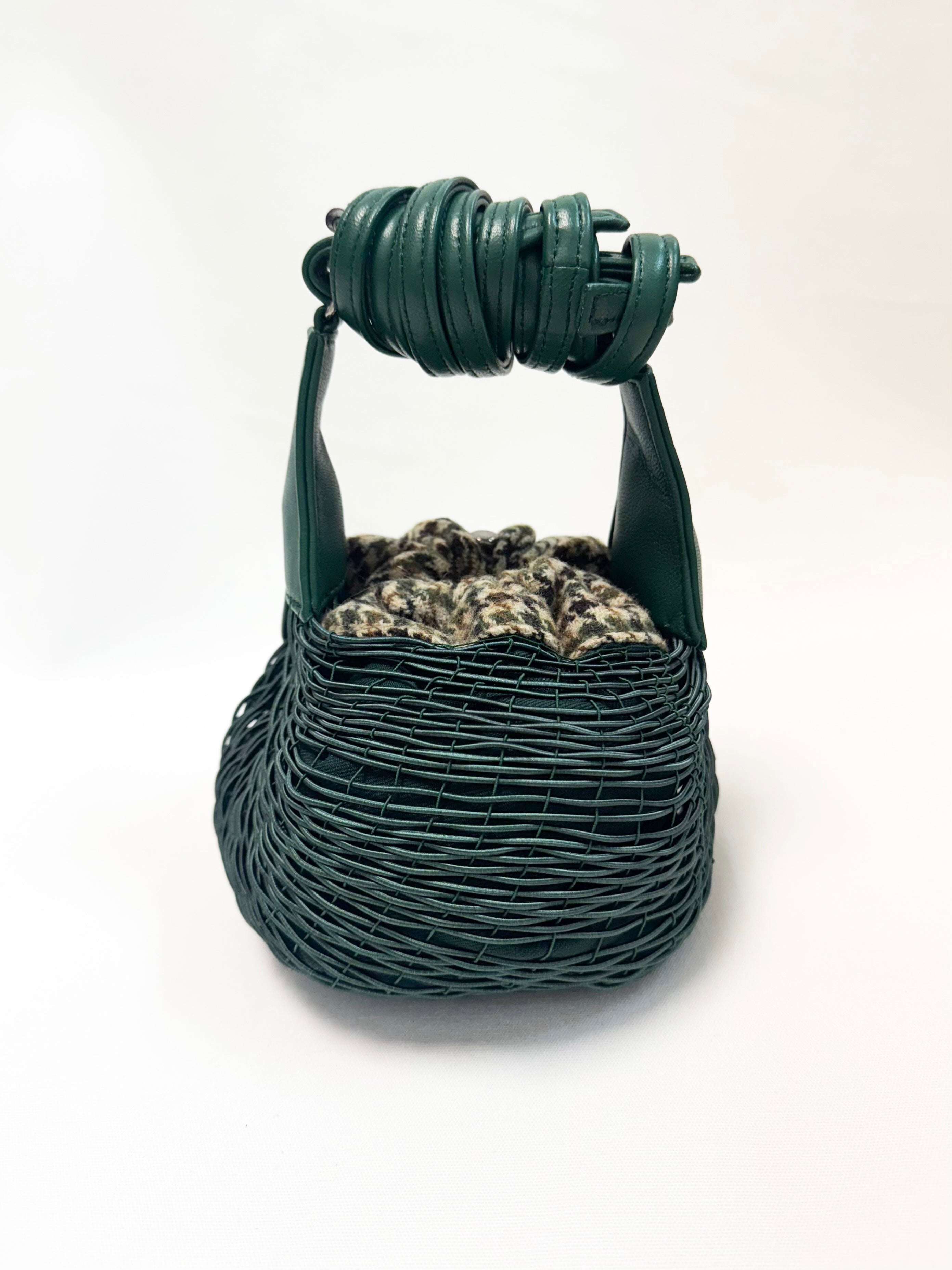 LUZIO Bowl- Limited Edition - Green+ tweed