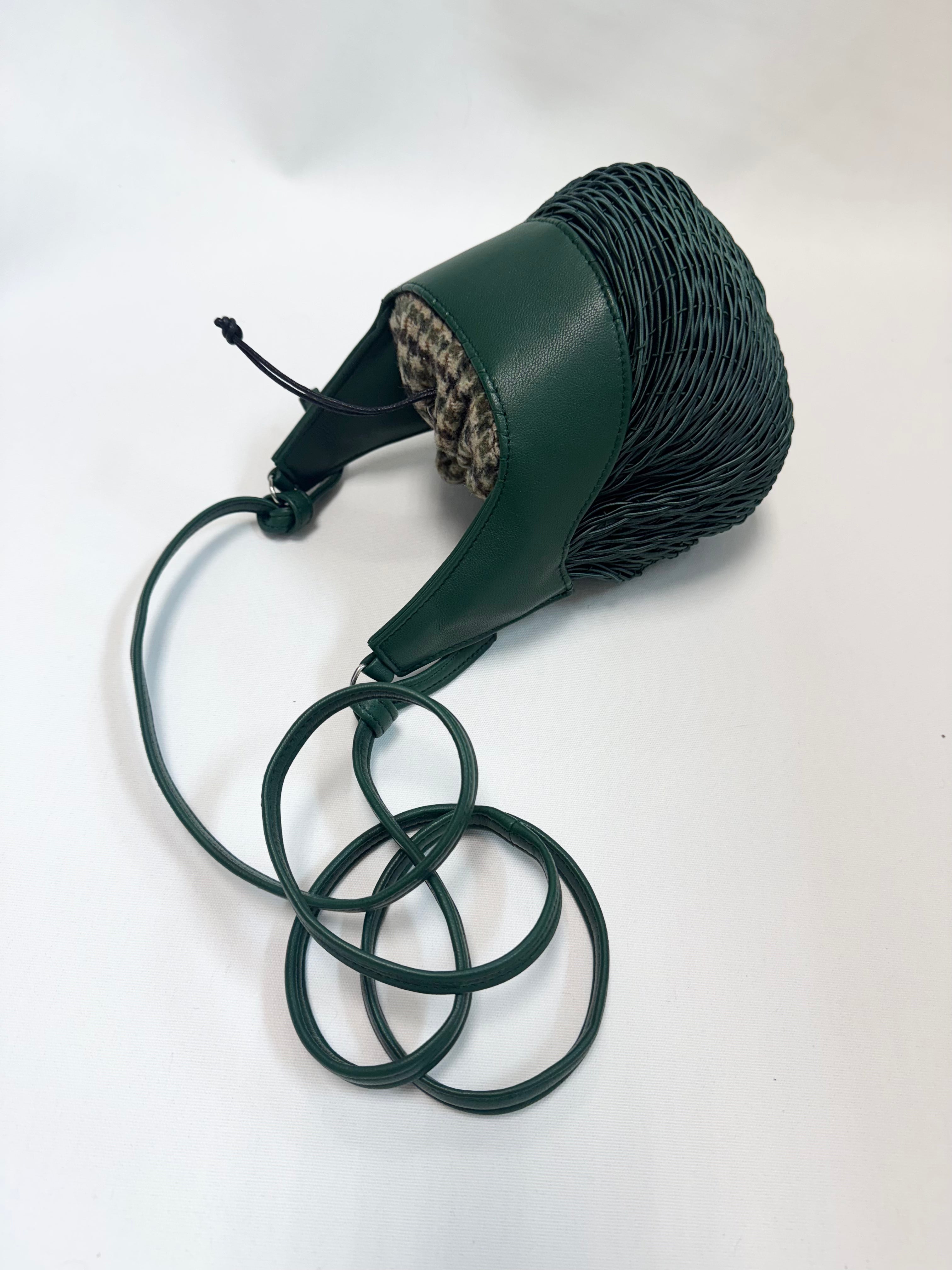 LUZIO Bowl- Limited Edition - Green+ tweed