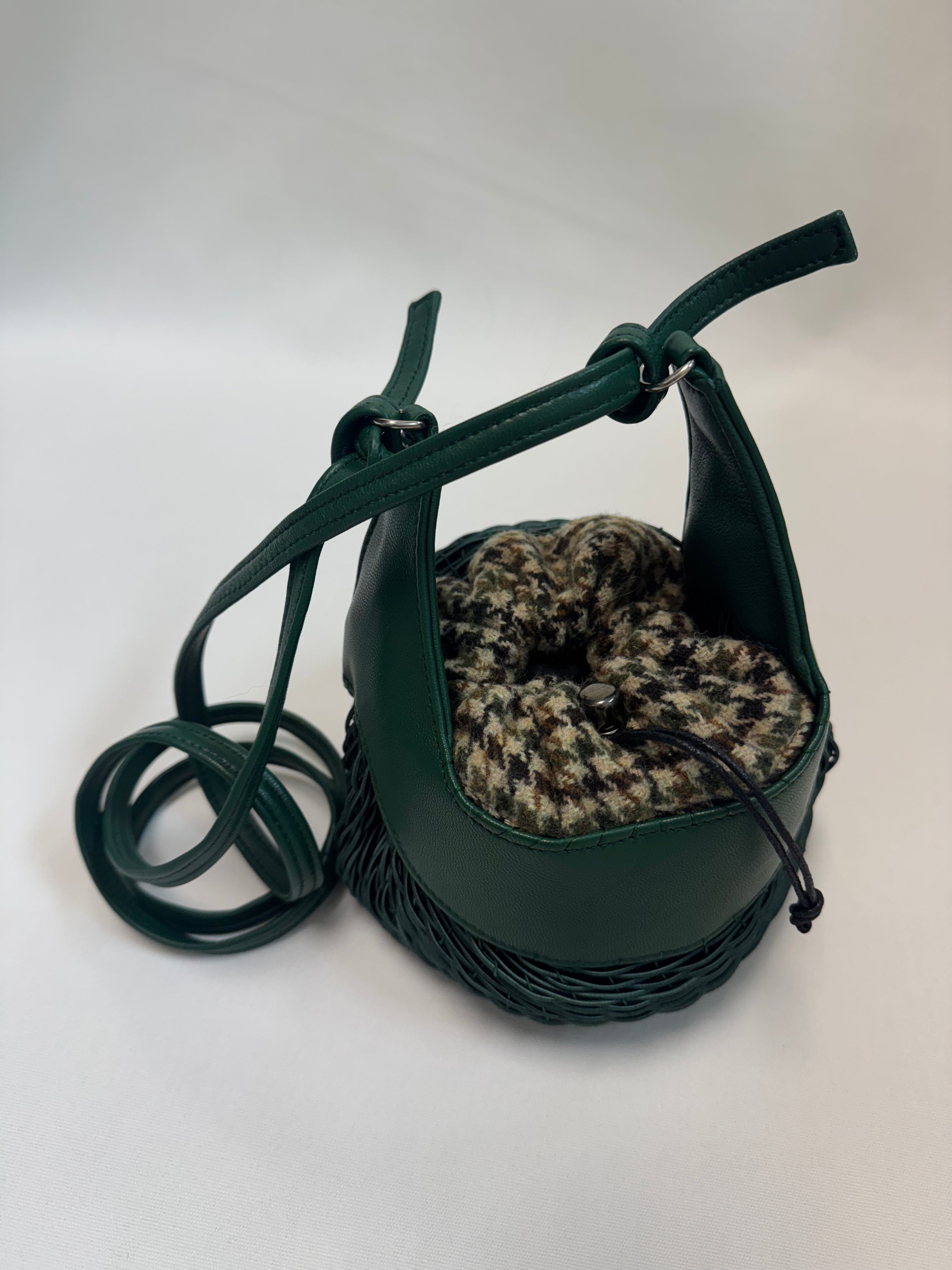 LUZIO Bowl- Limited Edition - Green+ tweed