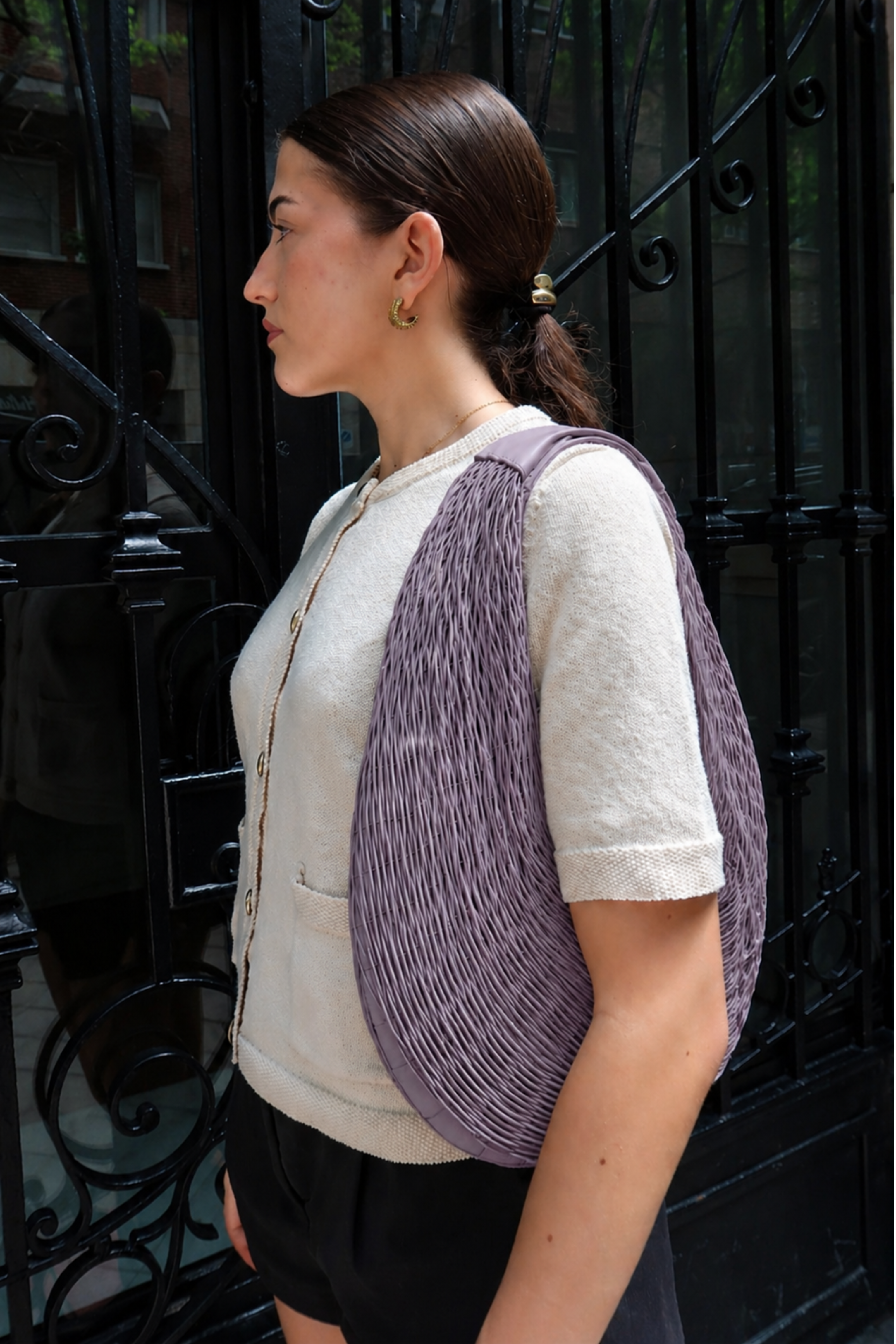 Bivalda Shoulder Petit Lavanda S/S26